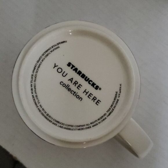 2013 North Carolina Starbucks Coffee You Are Here Collection 14 oz Cup MUG TEA - Picture 7 of 9